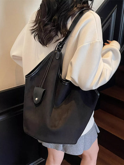 Solid Color Tote Bag